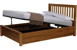 Waldren Double Ottoman Bed Frame - Ash